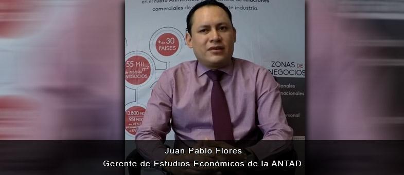 Entrevista con Juan Pablo Flores, Gerente de Estudios Económicos de la  ANTAD - Salud Dinero y Amor
