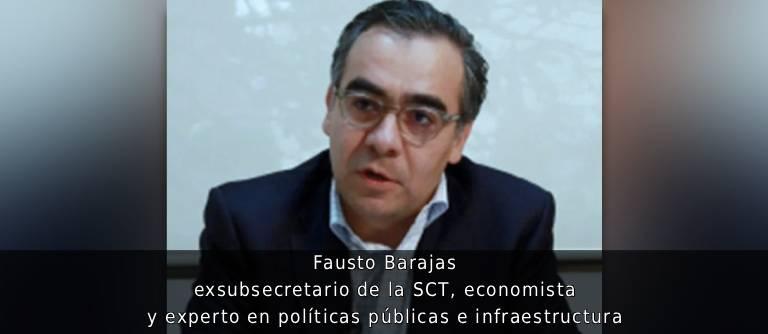 🏗️ Fausto Barajas, exsubsecretario de la SCT, economista y experto en políticas públicas e infraestructura.