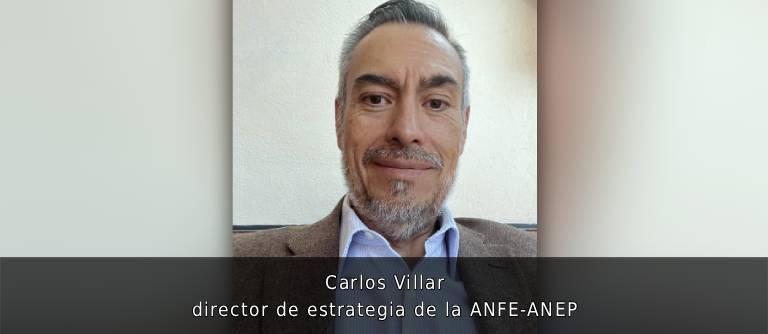 📚 Carlos Villar, director de estrategia de la Asociación Nacional de Escuelas Particulares (ANFE-ANEP)